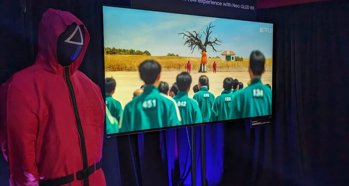 سامسونج تتعاون مع نيتفليكس لإضفاء الحيوية على عالم مسلسل Squid Game عبر تجربة حية وغامرة