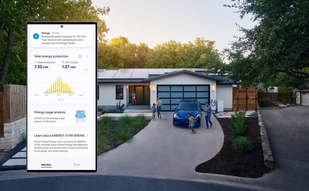 سامسونج تتعاون مع Tesla في معرض الإلكترونيات الاستهلاكيّة 2024 لتعزيز اتصال SmartThings Energy