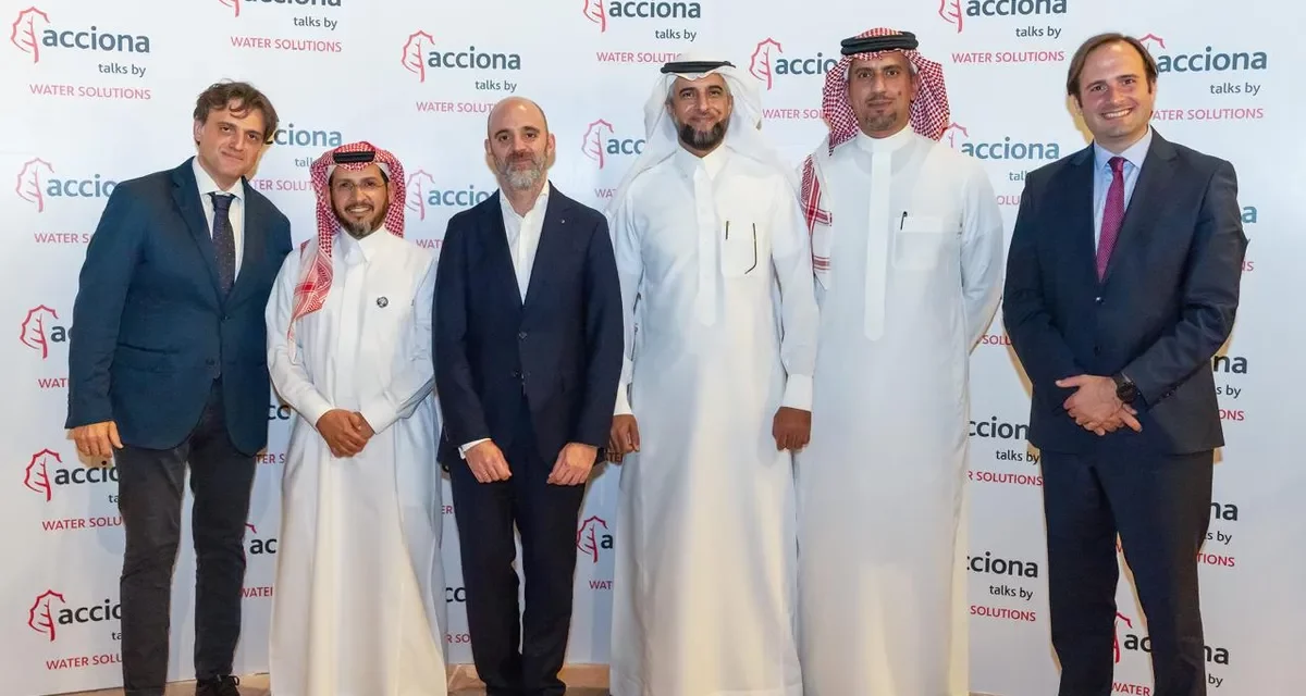 أكسيونا تقدم أولى جلساتها النقاشية حول تحلية المياه بالتناضح العكسيفي المملكة العربية السعودية