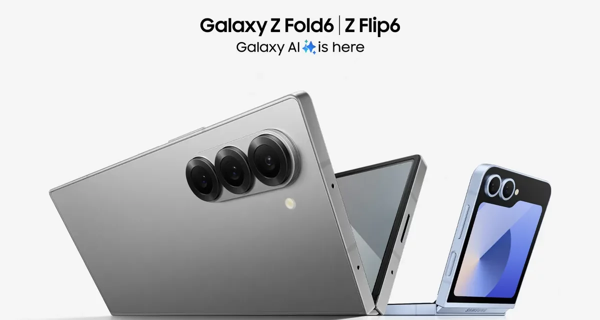 سامسونج تضع تعريفاً جديداً للابتكار مع إطلاق هاتفي Galaxy Z Fold6  و Galaxy Z Flip6