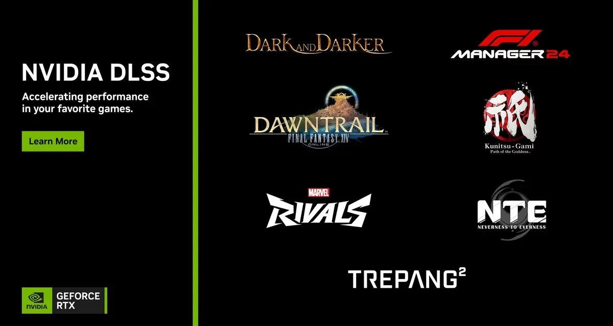 استمتع بألعاب الصيف الأكثر إثارة مع تقنيات NVIDIA DLSS 3 و NVIDIA Reflex المعززة
