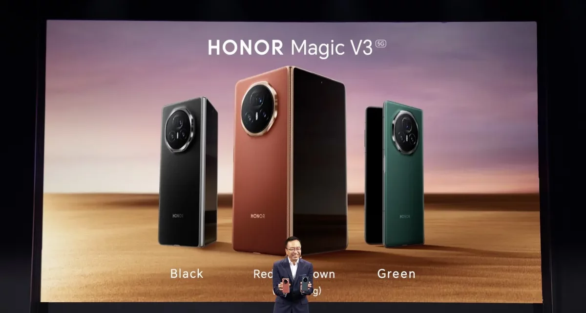 شركة HONOR تكشف عن مستقبل مليء بالإمكانيات مع هاتف HONOR Magic V3 الذي حطم الأرقام القياسية في معرض IFA 2024