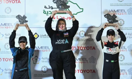 افنان مرغلاني بطلة كأس السيدات ببطولة السعودية تويوتا أوتوكروس  2024