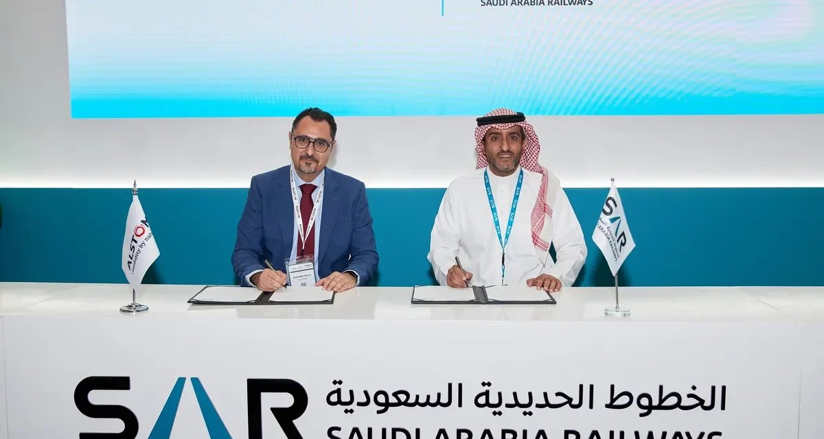 “ألستوم” توسّع نطاق شراكتها مع “الخطوط الحديدية السعودية” لدعم ممرات الشحن بين الشرق والغرب