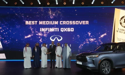 إنفينيتي QX60 تتوج بجائزة أفضل سيارة بريميوم  كروس اوفر لعام 2024 في النسخة الـ12 من الجائزة الوطنية لقطاع السيارات 2024