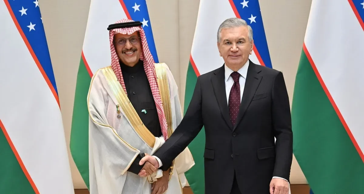 سمو وزير الطاقة يشارك في افتتاح 3 مشروعات للطاقة المتجددة في أوزباكستان تابعة لشركة أكوا باور 