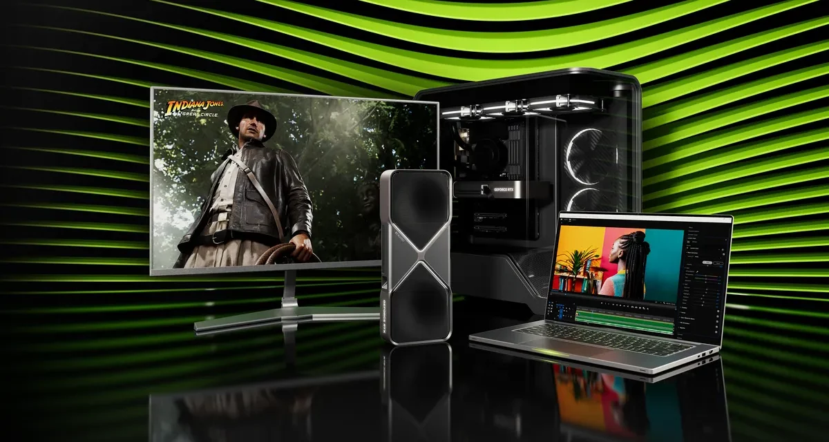 سلسلة NVIDIA Blackwell GeForce RTX 50 تفتح آفاقًا جديدة في عالم رسومات الكمبيوتر المدعومة بالذكاء الاصطناعي