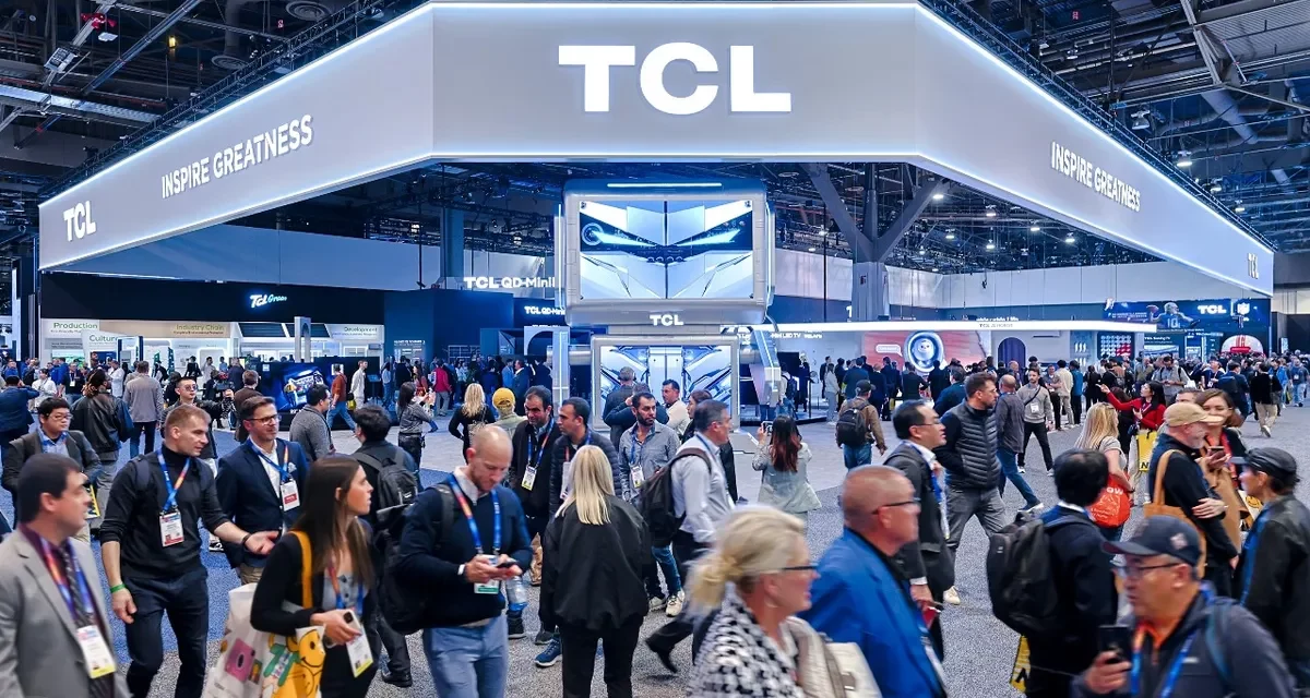 TCL تعرض أحدث ابتكاراتها وحلولها في مجال العرض عبر الأجهزة الذكية