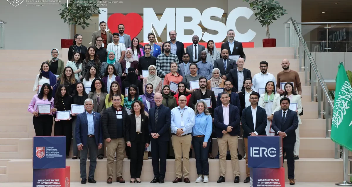 كلية الأمير محمد بن سلمان تستضيف المؤتمر الدولي لبحوث ريادة الأعمال (IERC 2025) في جدة”