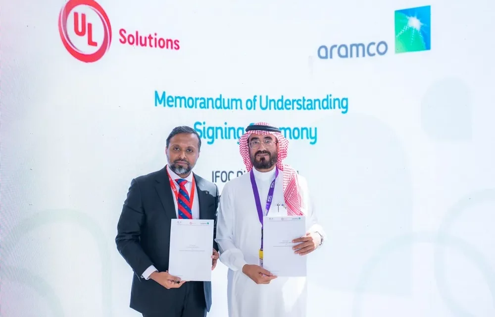 UL Solutions وAramco تخططان للتعاون في مشاريع مشتركة للمساعدة في تعزيز السلامة في المملكة العربية السعودية