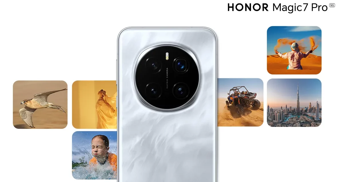 اتقن فن التصوير الخارجي مع هاتف  HONOR Magic7 Proارفع مستوى تصويرك إلى آفاق جديدة مع الميزات المدعومة بالذكاء الاصطناعي التي تلتقط كل التفاصيل