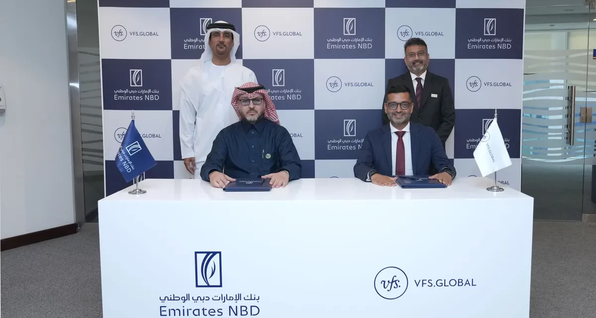بنك الإمارات دبي الوطني يتعاون مع VFS Global لتقديم مزايا وخدمات حصرية لعملائه