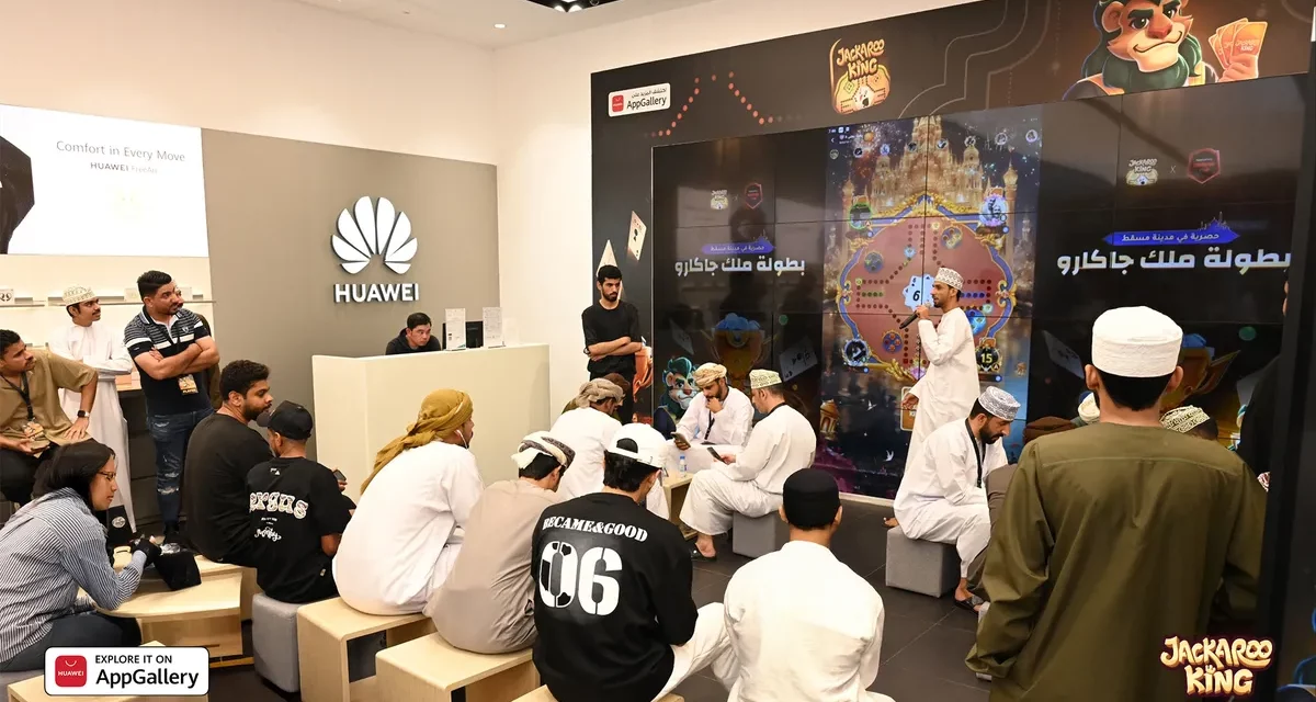 متجر HUAWEI AppGallery يوسّع نطاق بطولة AGC إلى سلطنة عُمان بإطلاق النسخة الأولى من “جاكارو كينغ”
