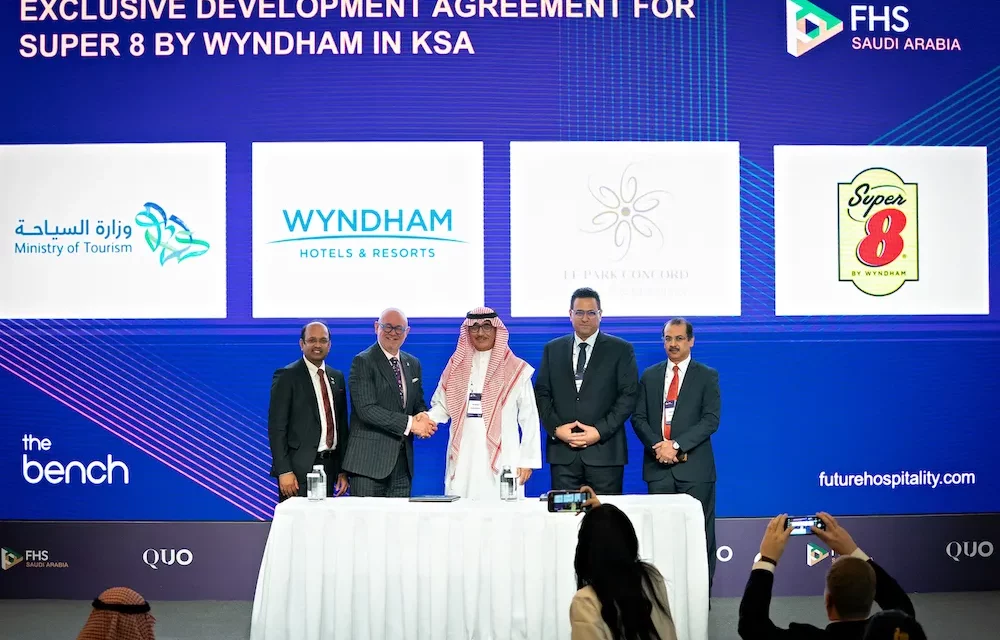 ويندام ولو بارك كونكورد تطلقان 100 فندق “سوبر 8” في السعودية ضمن رؤية 2030