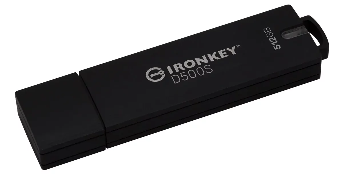 وحدة التخزين المشفرة من كينغستون IronKey D500S تحصل على أعلى اعتماد أمني عالمي لمعايير حماية البيانات