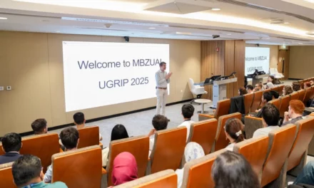 برنامج التدريب البحثي للطلاب الجامعيين في جامعة محمد بن زايد للذكاء الاصطناعي يحظى باهتمام عالمي استثنائي