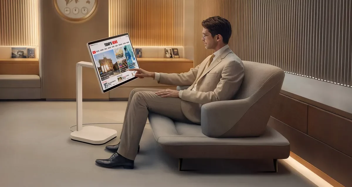 إل جي تطلق شاشة SWING الذكية 4K في الخليج بسعر 3,699 درهم