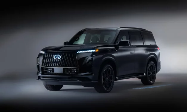 للمرة الأولى على الإطلاق إنفينيتي QX80 SPORT