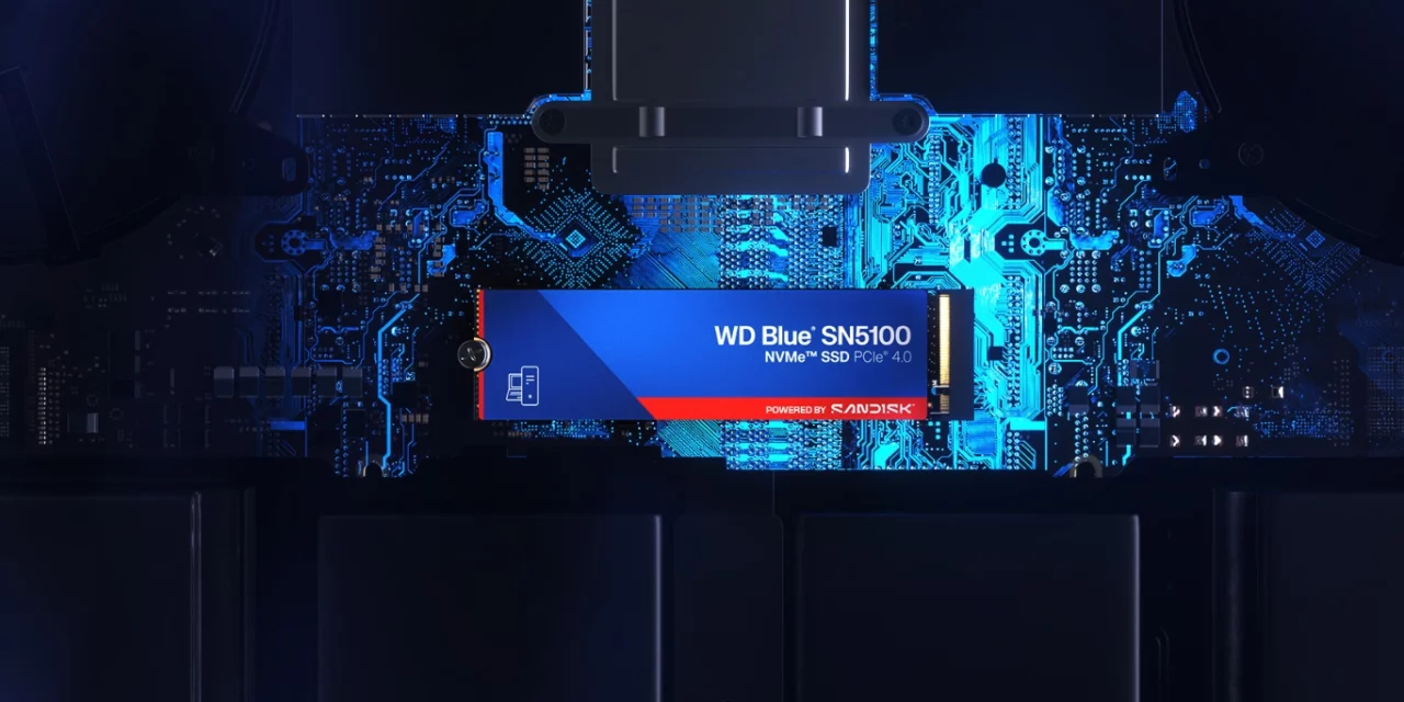 Sandisk® تُطلق محرك الأقراص WD Blue® SN5100 NVMe™ SSD  بسرعات أعلى للمبدعين والمحترفين