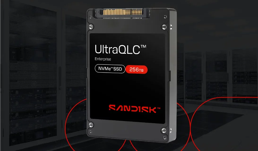 سانديسك تكشف عن منصة UltraQLC™ المبتكرة وتحقق رقمًا قياسيًا جديدًا في سعة أقراص SSD خلال مؤتمر  FMS 2025