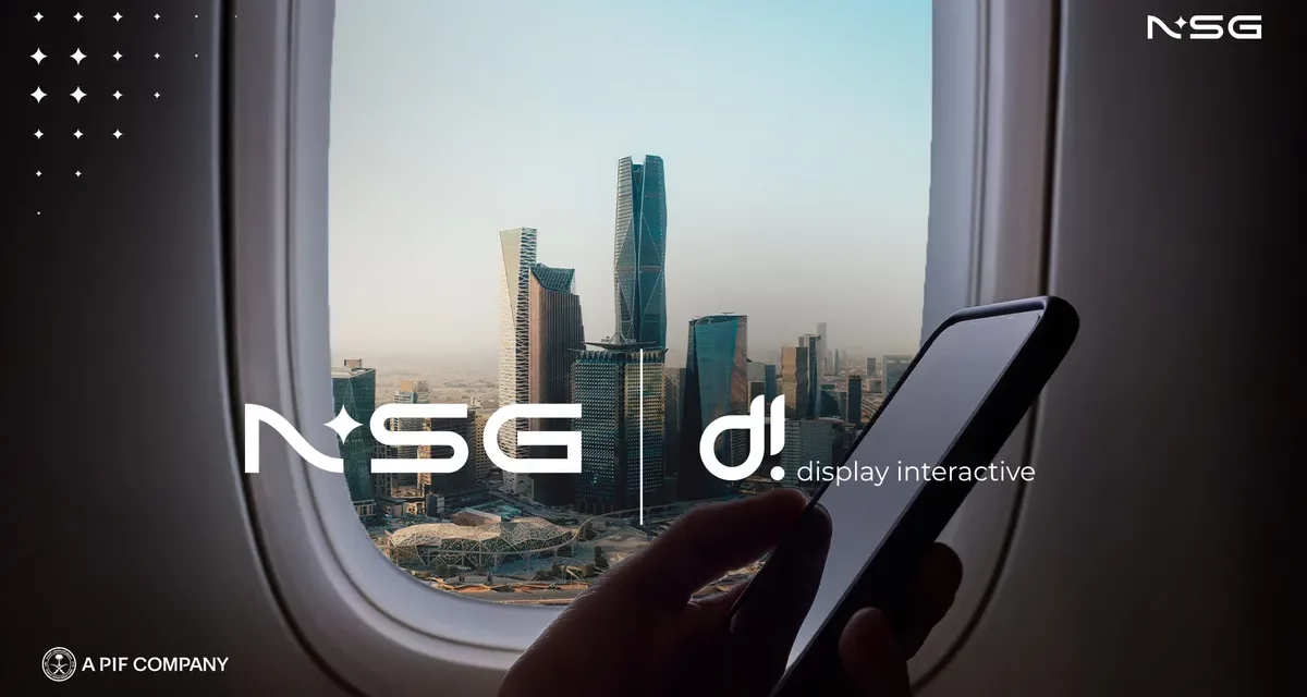 مجموعة نيو للفضاء(NSG)  تستحوذ على(DI) Display Interactive لإرساء معايير جديدة للاتصال على متن الطائرات