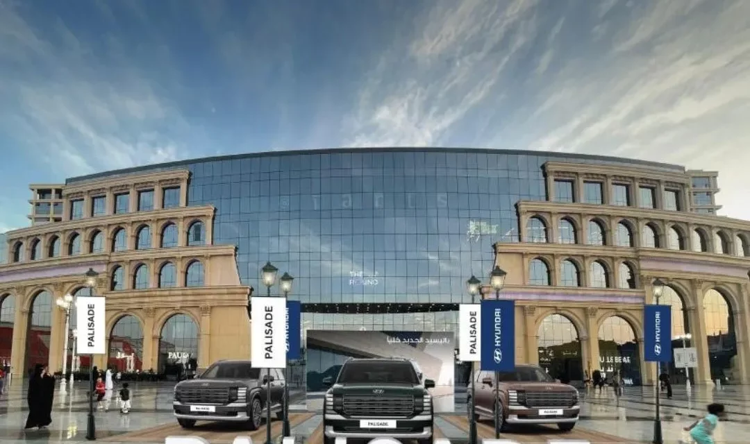 محمد يوسف ناغي هيونداي تستعرض سيارة باليسيد 2026 الجديدة في جدة بارك