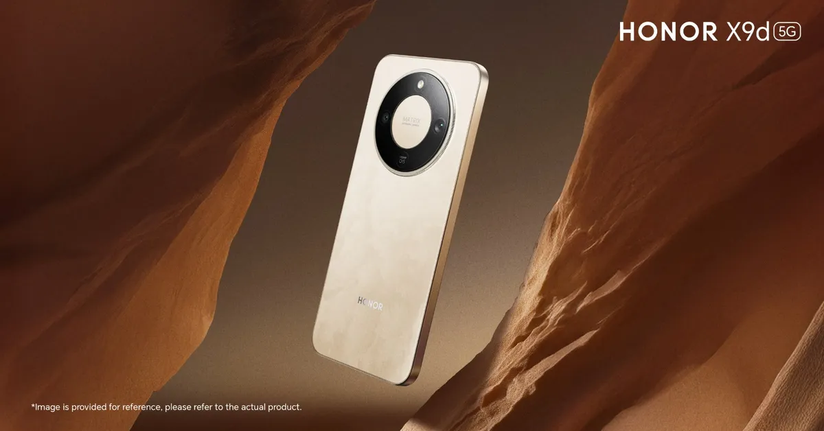 تعرف على HONOR X9d ، الهاتف الذكي المدعوم بالذكاء الاصطناعي، المتين بفضل تصميمه الفائق، والأكثر ذكاءً، والمصمم ليتحمل كل الظروف.