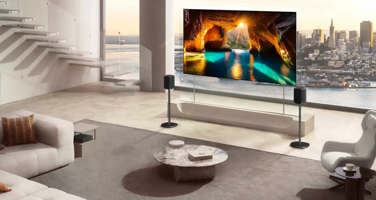 إل جي تكشف عن أنحف تلفزيون OLED لاسلكي في العالم بتصميم 9 مم
