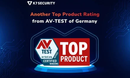 K7 Security تحصل على جائزة أفضل منتج من AV-TEST للمرة الثانية