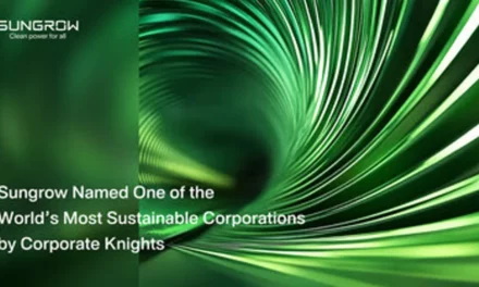 Sungrow تحتل المرتبة الـ 12 عالميًا في قائمة Corporate Knights لأكثر الشركات استدامة لعام 2026
