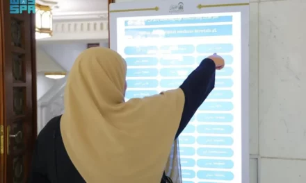 رئاسة شؤون الحرمين تنشر أكثر من 40 شاشة تفاعلية بـ50 لغة خلال رمضان
