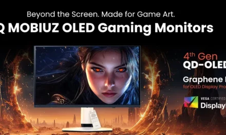 بينكيو تطلق سلسلة MOBIUZ EX من شاشات الألعاب بتقنية QD-OLED ونظام ذكاء اصطناعي للألوان