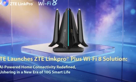 ZTE تطلق حل Linkpro Wi-Fi 8 للشبكات المنزلية في معرض MWC برشلونة 2026