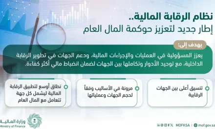 وزارة المالية السعودية تُعلن بدء العمل بنظام الرقابة المالية وتُصدر لائحته التنفيذية