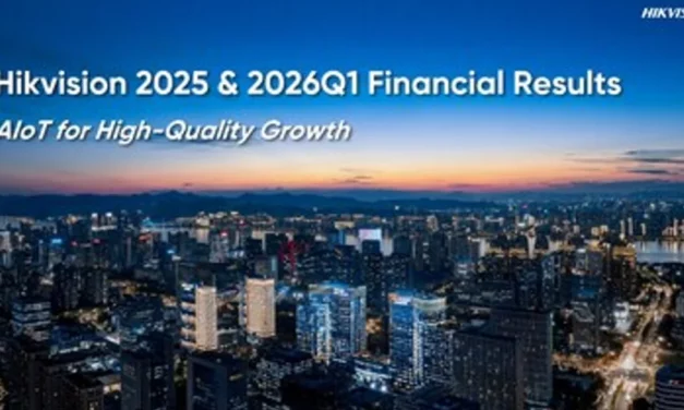 Hikvision تعلن عن نتائج مالية قوية لعام 2025 وربع أول قوي من 2026