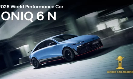 هيونداي IONIQ 6 N تفوز بجائزة سيارة الأداء العالمية لعام 2026 في معرض نيويورك للسيارات