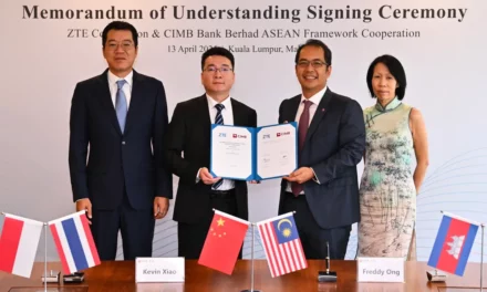 ZTE وCIMB توقّعان مذكرة تفاهم لدعم شبكات الجيل الخامس والبنية التحتية الرقمية في آسيان