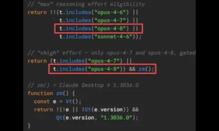 رصد إشارات إلى نموذج كلود أوبوس 4.8 في الكود المصدري لتطبيق Claude Code