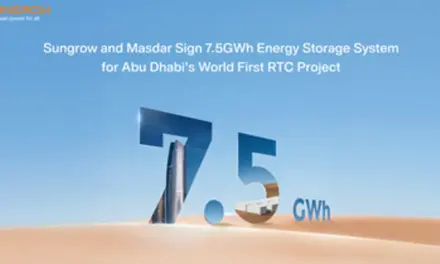 اتفاقية بين Sungrow و Masdar لتوريد نظام تخزين الطاقة بسعة 7.5 غيغاواط ساعة