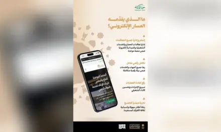 المسار الإلكتروني للحج يربط أكثر من 500 خدمة لضيوف الرحمن
