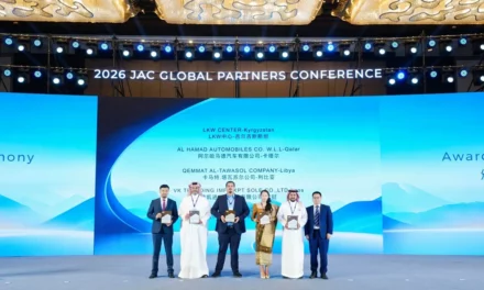 شعاع الشرق تحصد جائزة التميز في الأساطيل من جاك موتورز لعام 2025