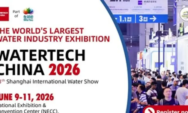 معرض تكنولوجيا المياه في الصين 2026 يجمع 2500 شركة عارضة من 175 دولة
