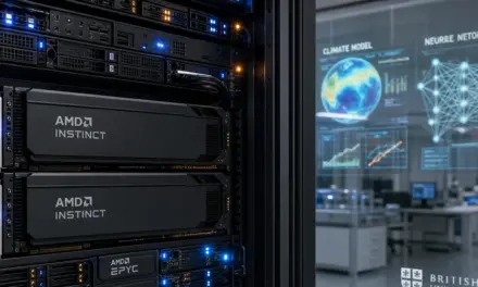 شركة AMD تلتزم بـ 2 مليار جنيه إسترليني لتوسيع أبحاث وبنية الذكاء الاصطناعي في بريطانيا