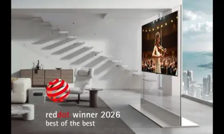 إل جي إلكترونيكس تحصد 27 جائزة في حفل جوائز ريد دوت للتصميم 2026