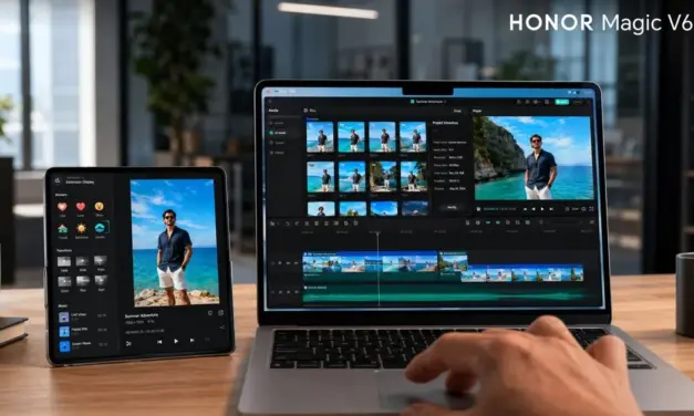 هاتف HONOR Magic V6 يقدم ميزات متقدمة للتكامل بين أنظمة التشغيل المختلفة