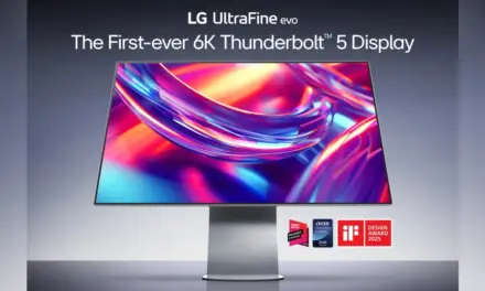 إل جي تطلق شاشة UltraFine evo 6K الاحترافية بدعم تقنية Thunderbolt 5