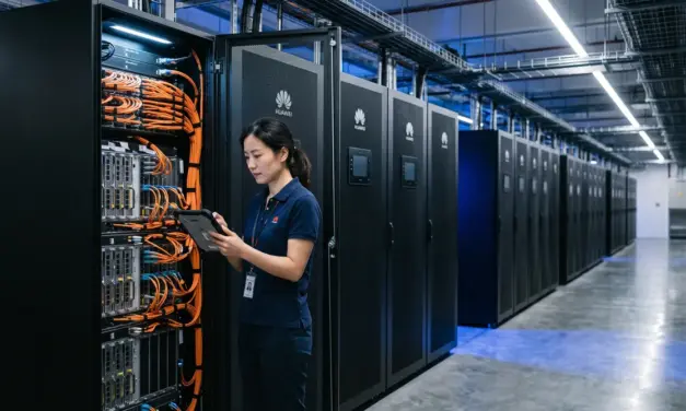 هواوي تكشف عن Atlas 960E SuperPoD: أول نظام ذكاء اصطناعي يعتمد على الوحدات البصرية القريبة من التغليف (NPO)