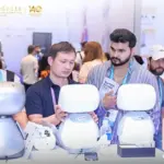 روبوتات الخدمة الذكية تستعرض حلولها الميدانية في معرض كانتون
