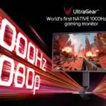 إل جي تطرح شاشة UltraGear G5 بمعدل تحديث 1000 هرتز في السعودية