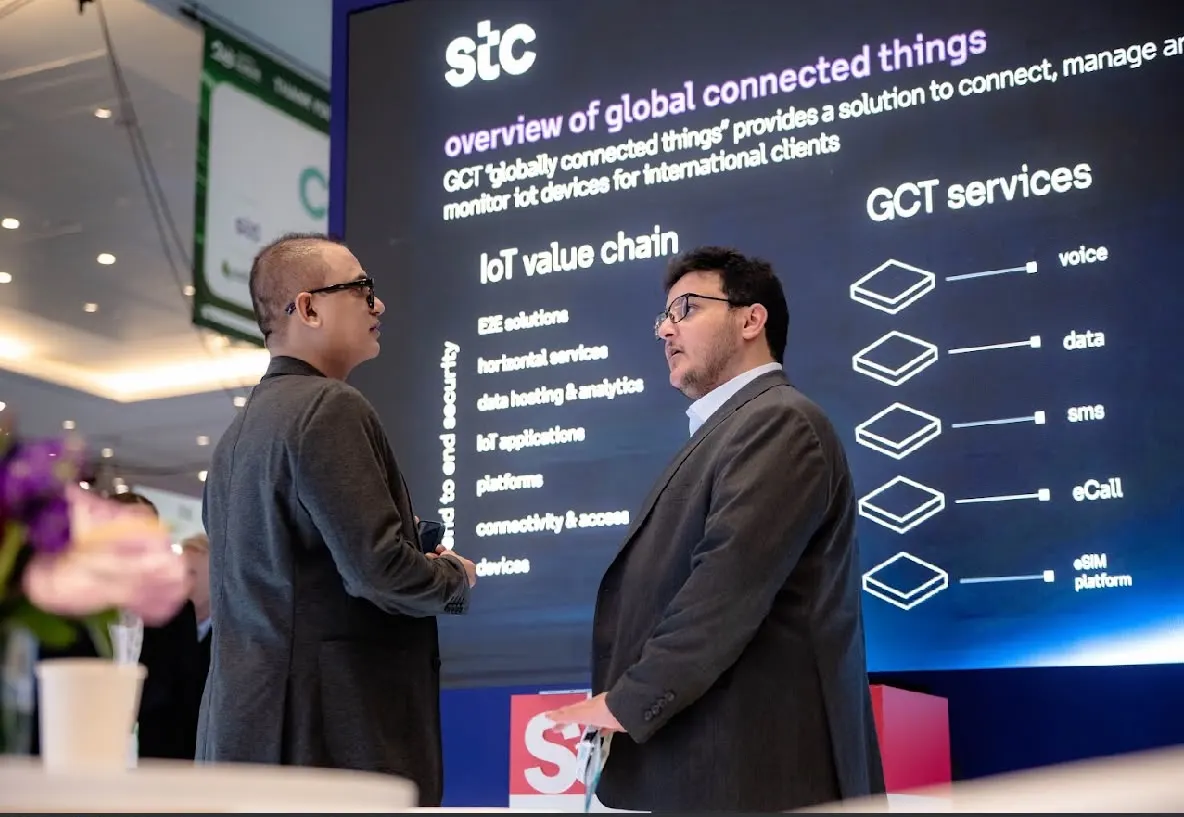 جناح مجموعة stc في المؤتمر الأوروبي للسعات 2026 في لندن